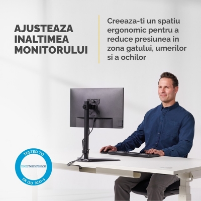 Brat pentru monitor seria Professional Fellowes 